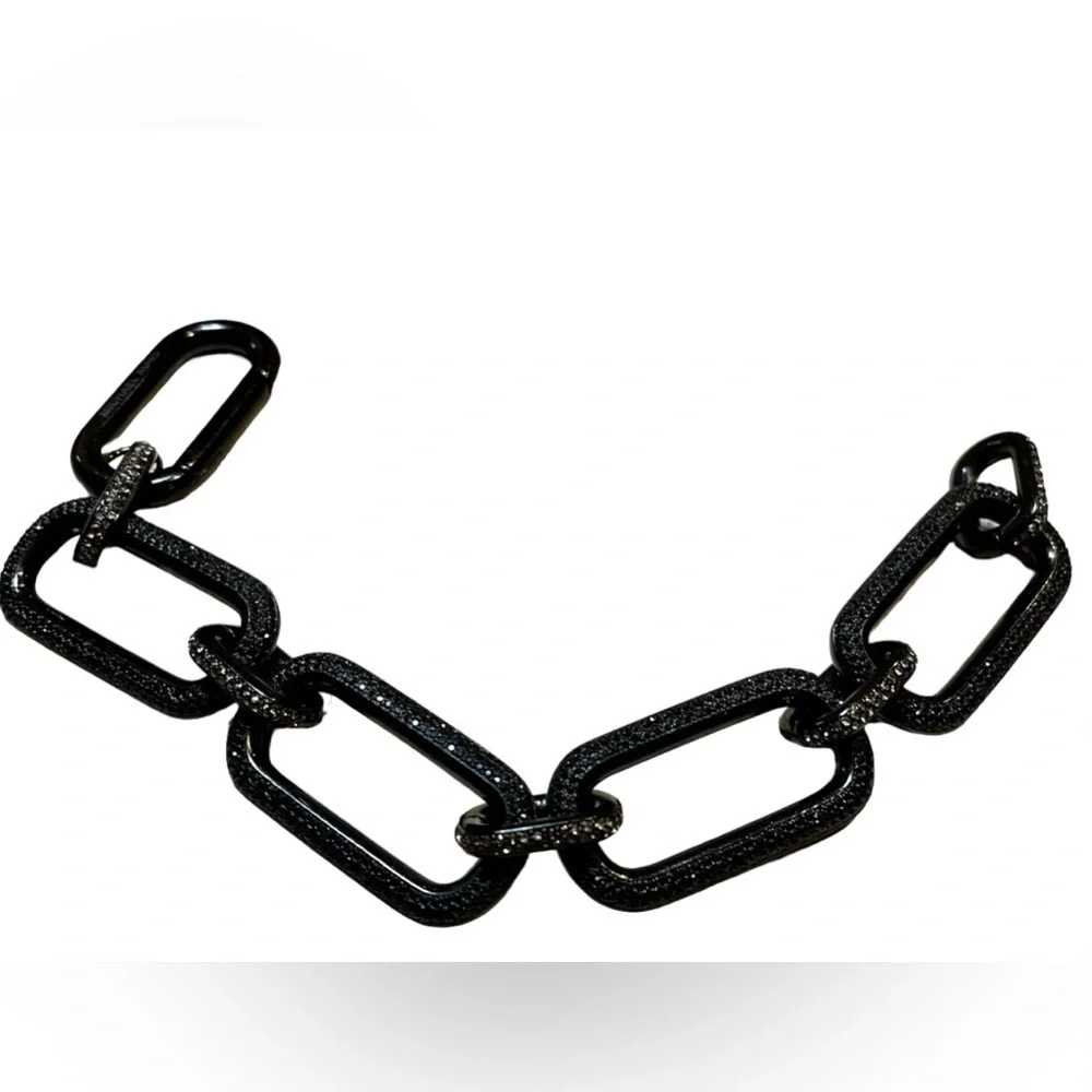 Michael Kors Black Links Bracelet
